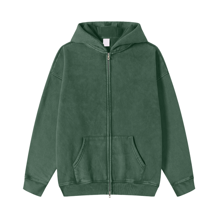 Vintage Zip Hoodie - DUMBFRESHCO