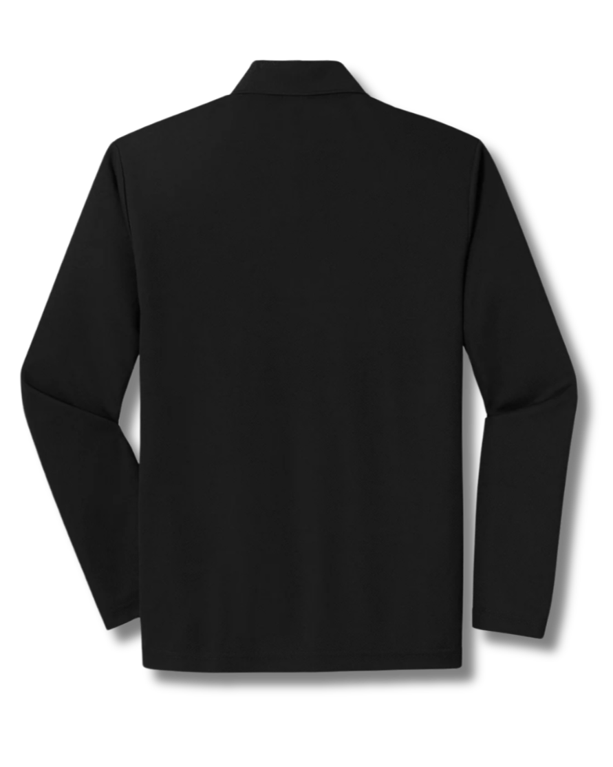 Performance Long Sleeve Polo Shirt - DUMBFRESHCO