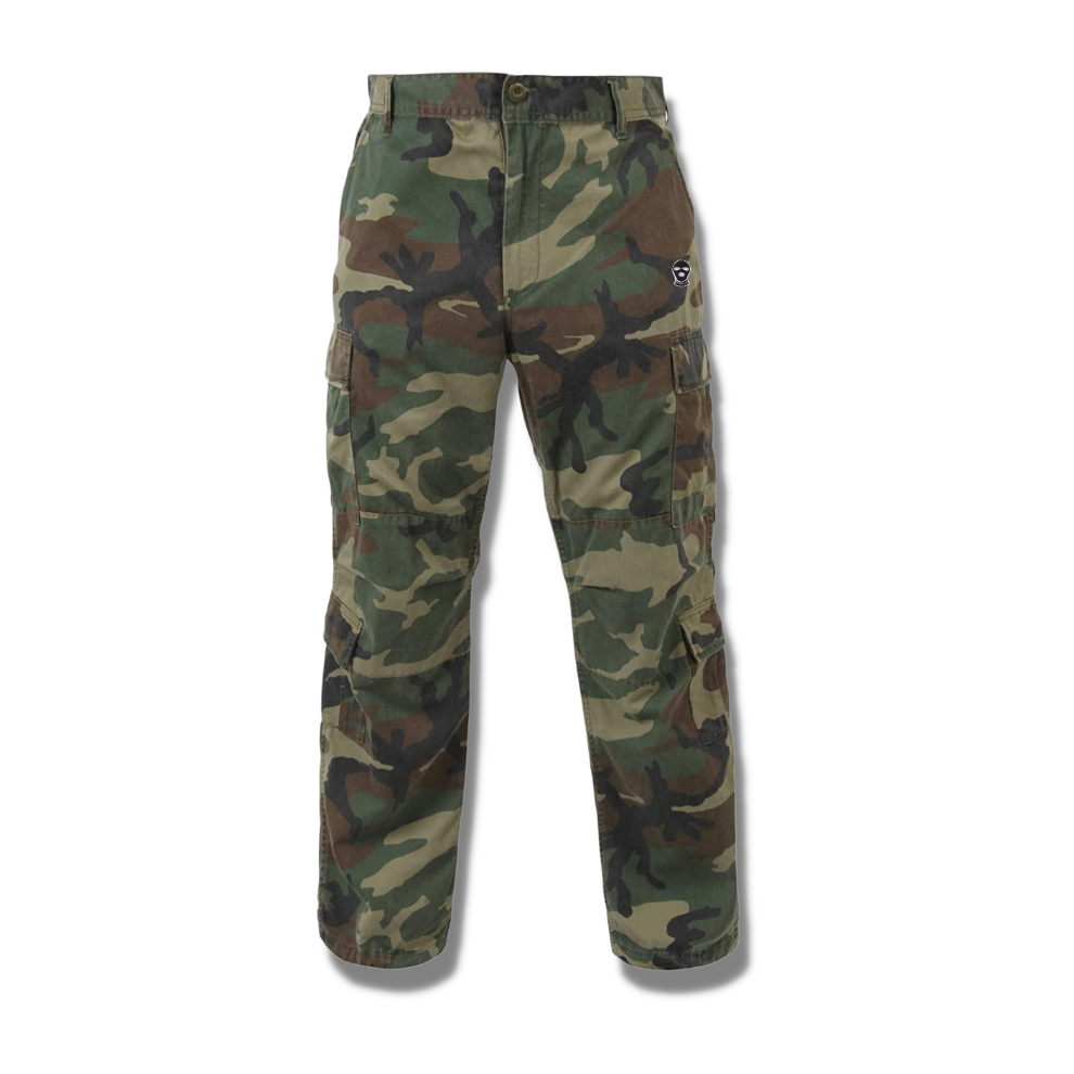 Vintage Camo Cargo Pants - DUMBFRESHCO