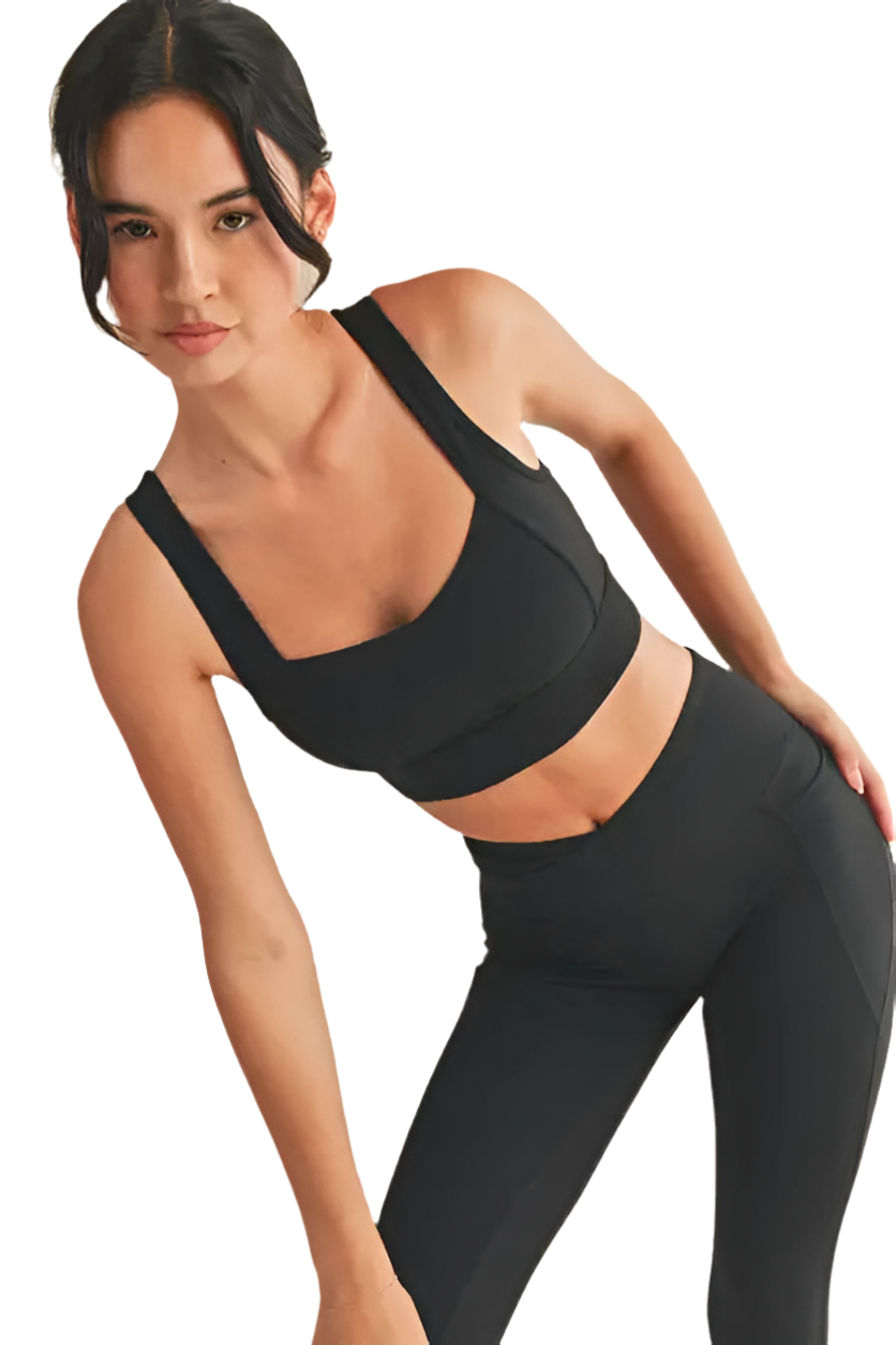 Black Legging - DUMBFRESHCO