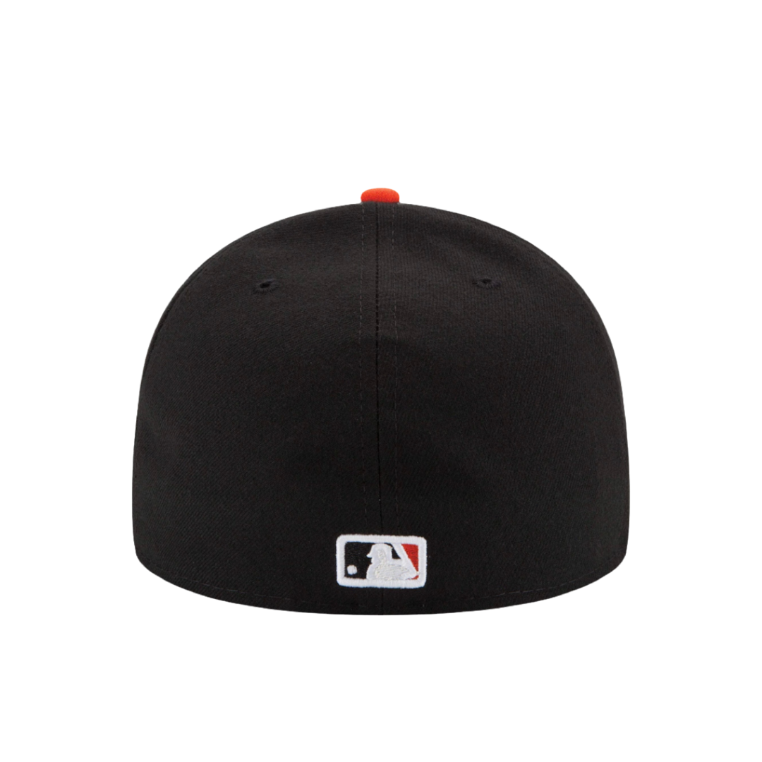 Baltimore Ski Mask Baseball Fitted Hat - DUMBFRESHCO