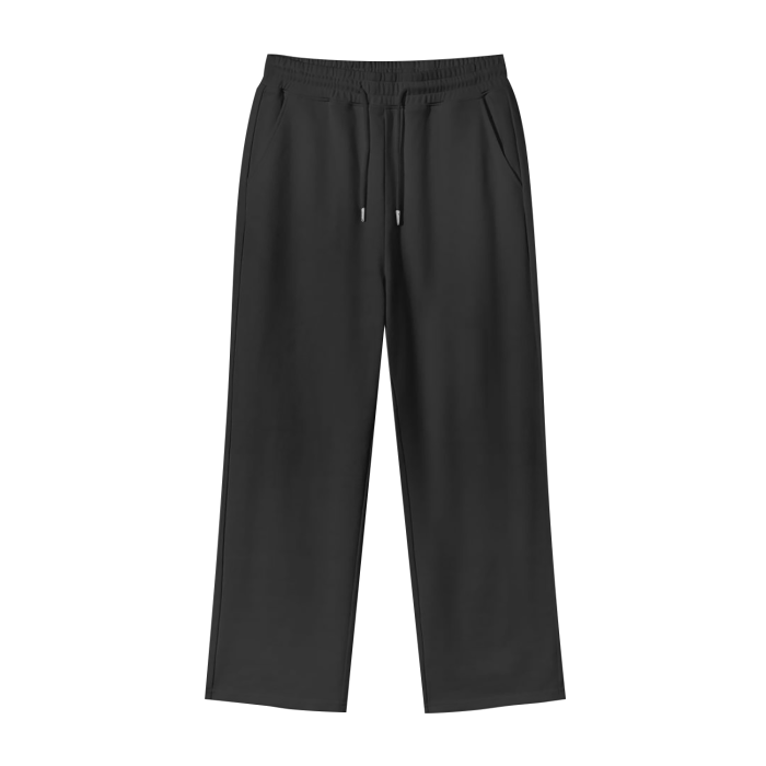 Straight Wide Leg Sweatpants - DUMBFRESHCO
