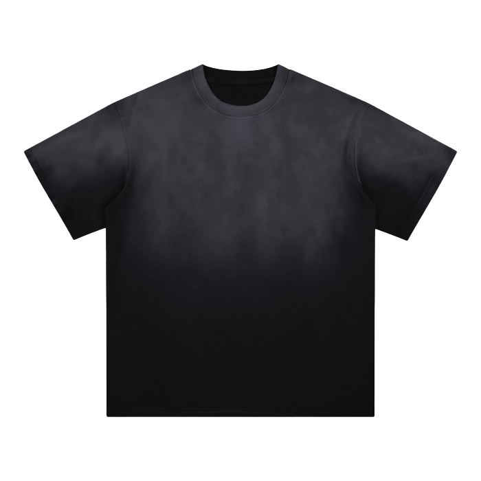 Faded Drop Shoulder T-Shirt - DUMBFRESHCO