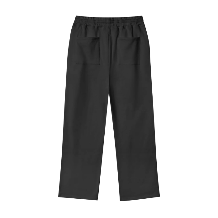 Straight Wide Leg Sweatpants - DUMBFRESHCO
