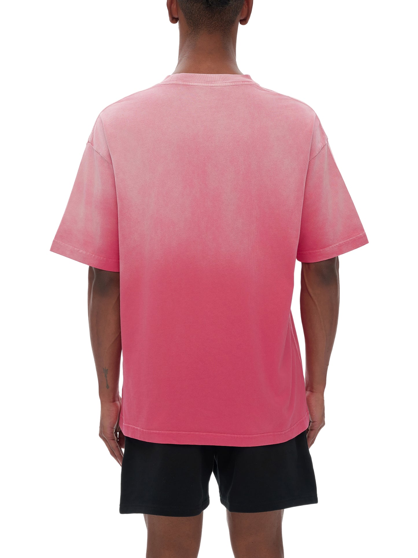 Faded Drop Shoulder T-Shirt - DUMBFRESHCO