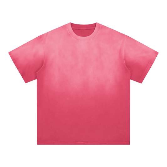 Faded Drop Shoulder T-Shirt - DUMBFRESHCO