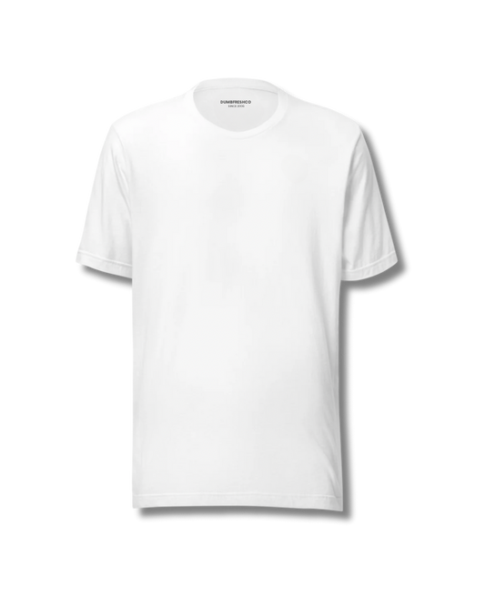 Classic Soft White T-shirt - DUMBFRESHCO