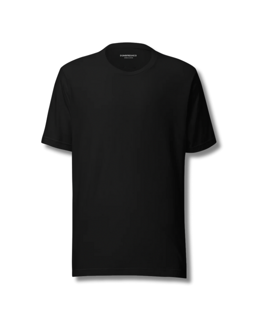 Classic Soft Black T-shirt - DUMBFRESHCO