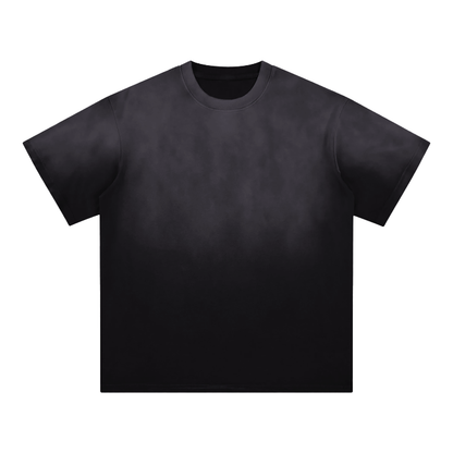 Faded Drop Shoulder T-Shirt - DUMBFRESHCO