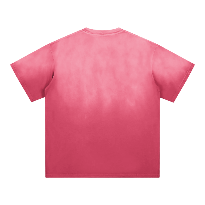 Faded Drop Shoulder T-Shirt - DUMBFRESHCO