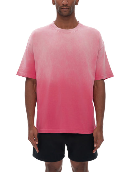 Faded Drop Shoulder T-Shirt - DUMBFRESHCO