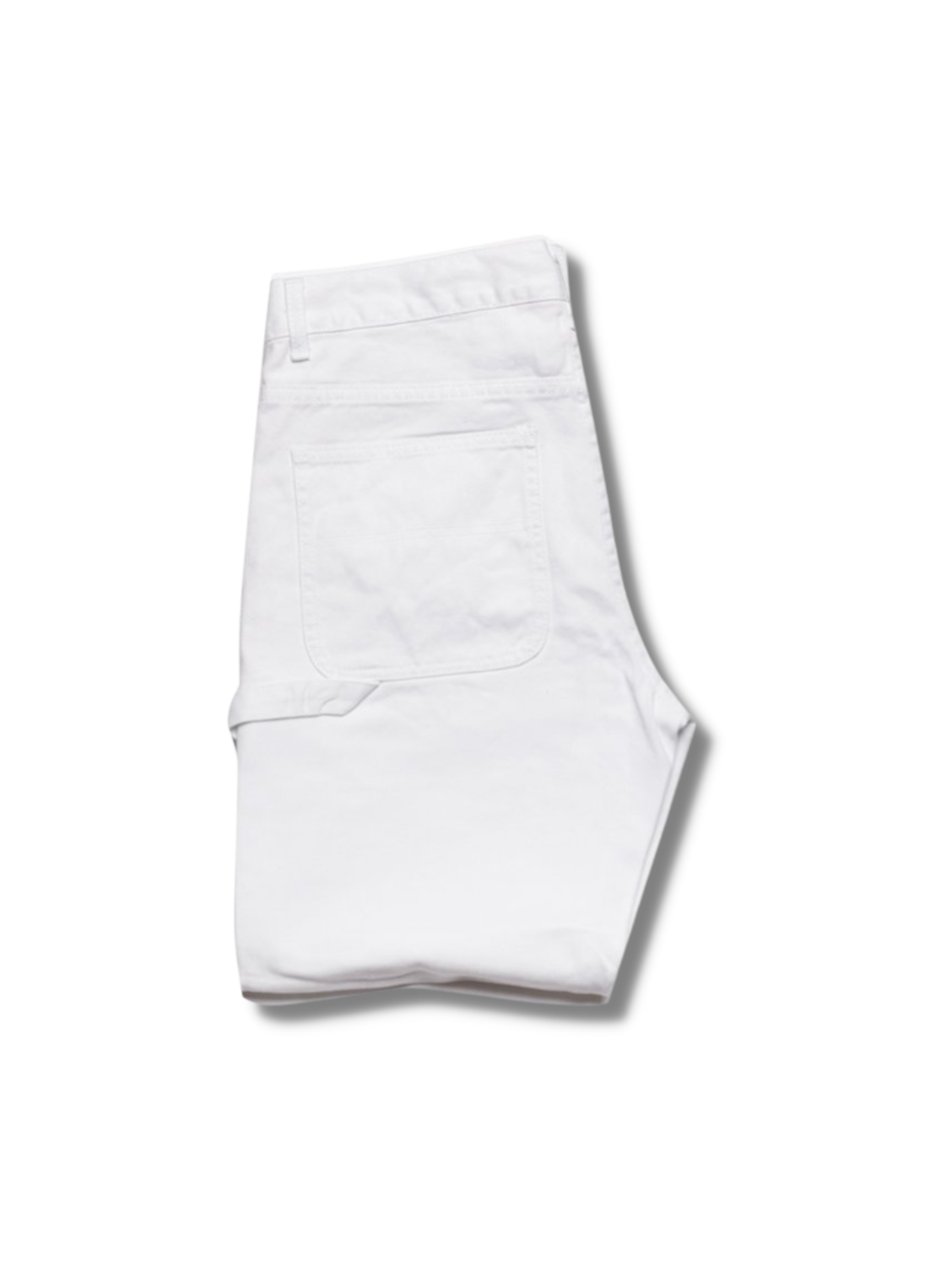 Ski Mask White Carpenter Pants - DUMBFRESHCO