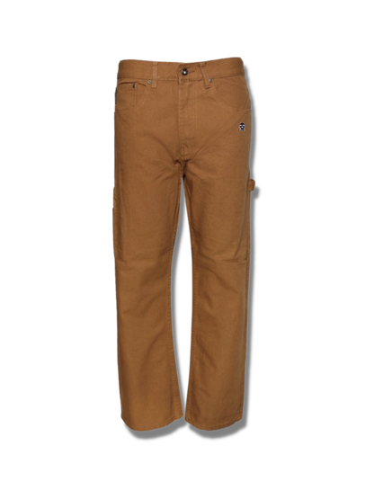 Ski Mask White Carpenter Pants - DUMBFRESHCO