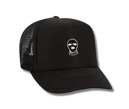 Ski Mask Trucker hat - DUMBFRESHCO