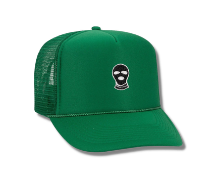 Ski Mask Trucker hat - DUMBFRESHCO
