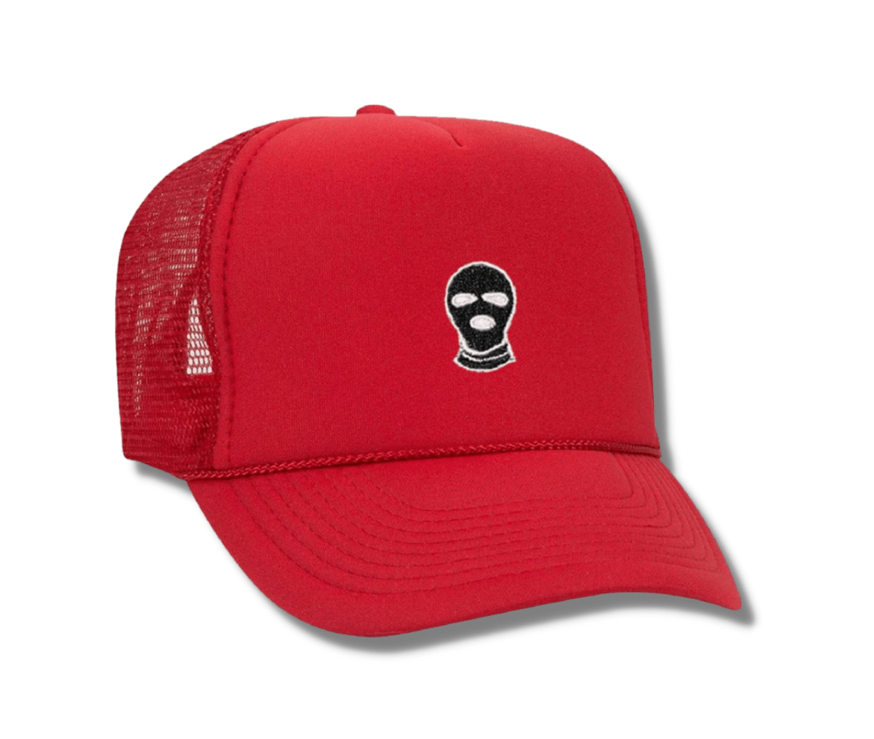 Ski Mask Trucker hat - DUMBFRESHCO