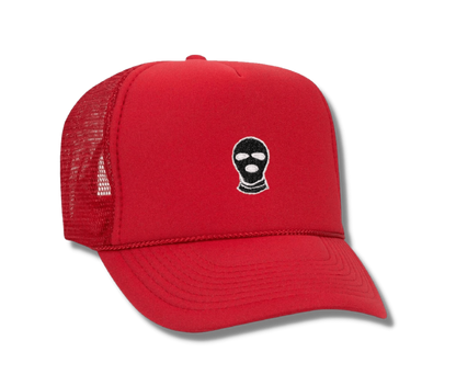 Ski Mask Trucker hat - DUMBFRESHCO