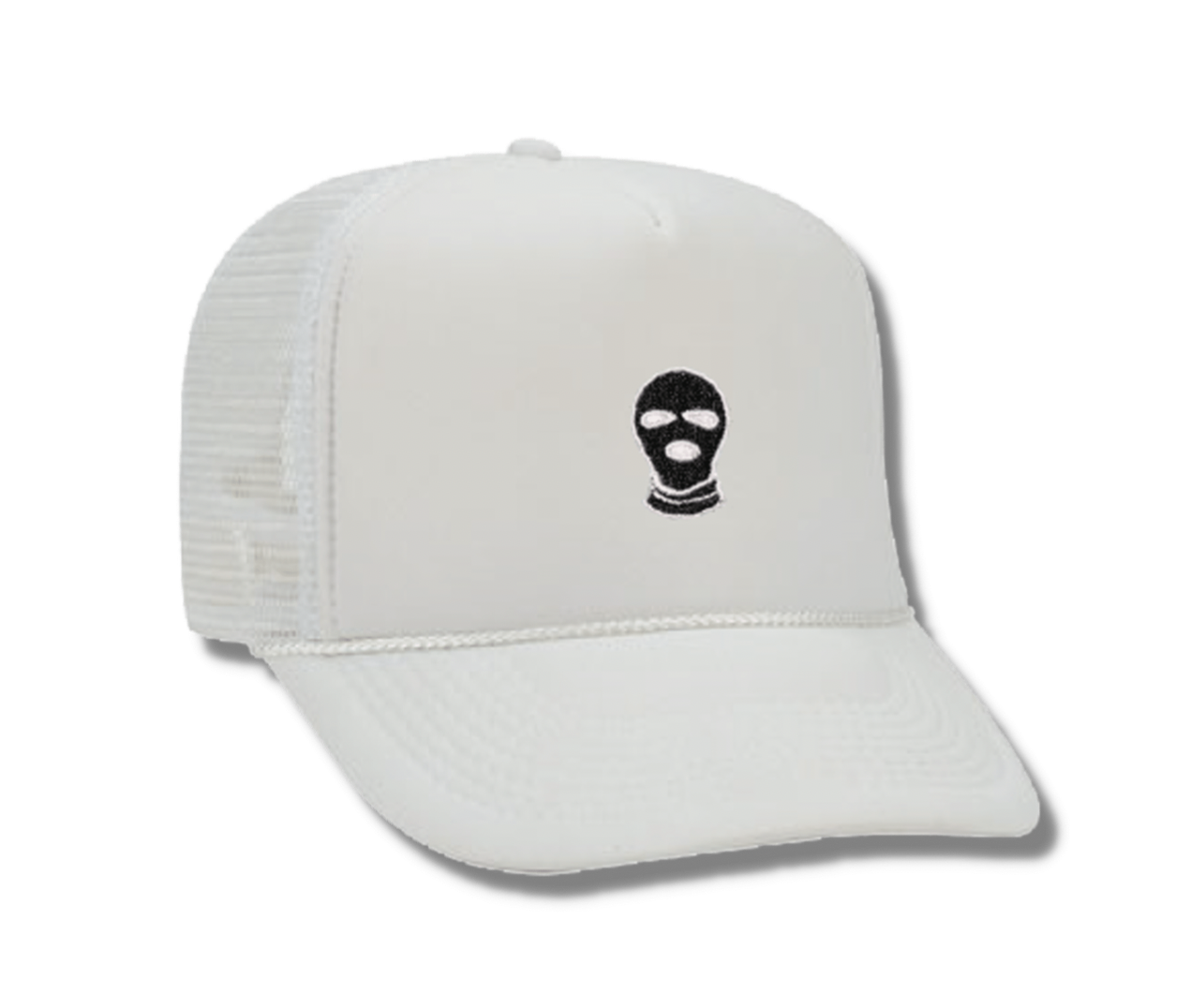 Ski Mask Trucker hat - DUMBFRESHCO